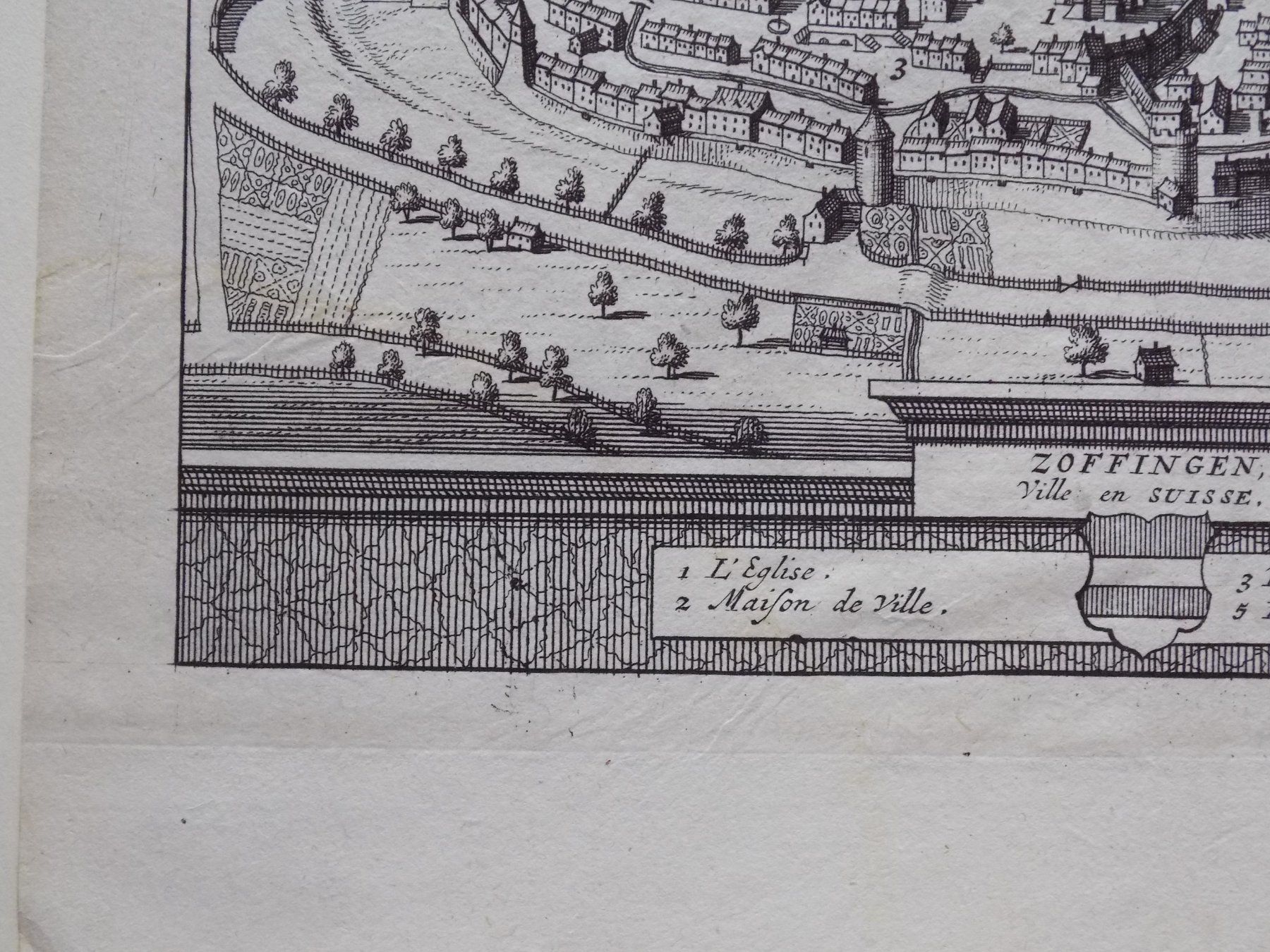 Gravures: Zofingen Kupferstich – D'occasion à Risch par Rischli15 3