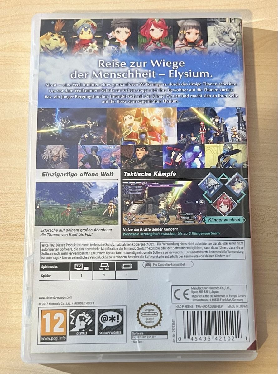 Nintendo Spiele: Xenoblade Chronicles 2 – Gebraucht aus Grandevent von David28313 1