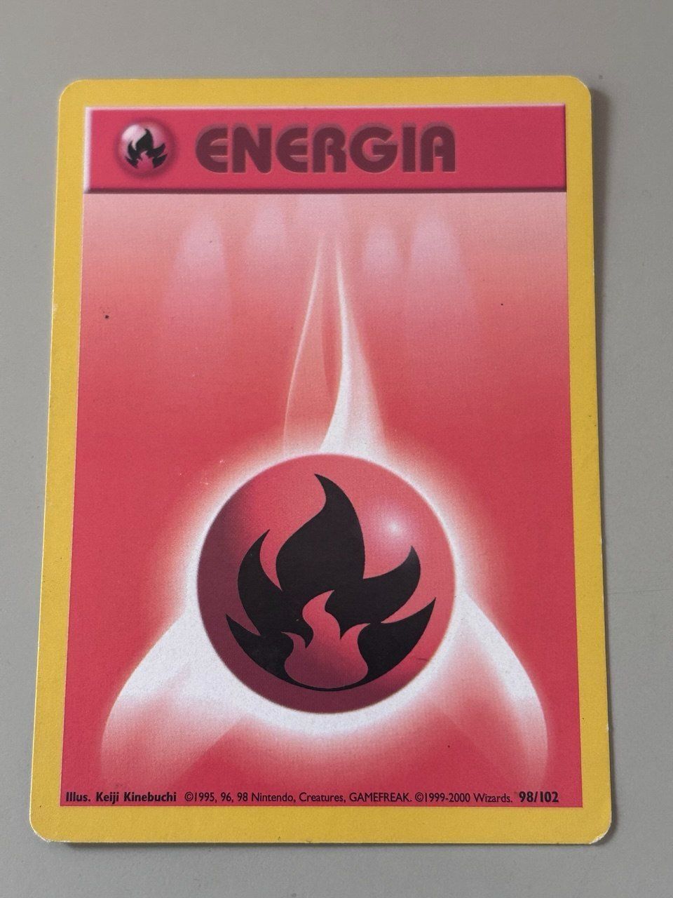 Pokémon Carte collezionabili: Energia Fuoco del Set Base Pokémon 1999-2000 – Usato da Giubiasco venduto da LorisVale