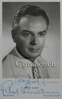 Robert Lindner (1916-1967) Schauspieler - sign. Foto