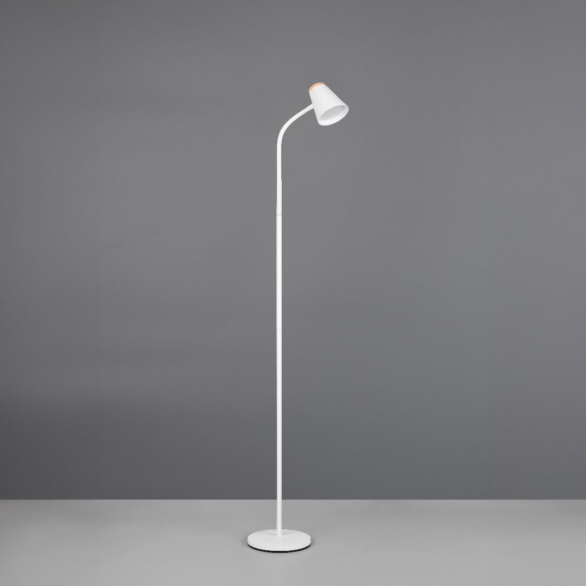 Lampade: LED Stehleuchte,Flexhals, 145 cm Höhe – Nuovo (secondo la descrizione) da Kreuzlingen venduto da Smart-Light 3