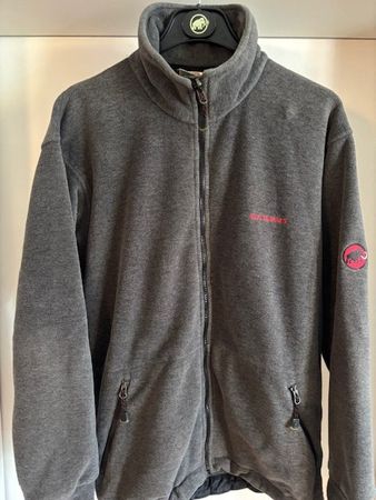 Fleecejacke Mammut, grau, Grösse L, guter Zustand