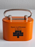 Vintage Sparkasse Spar+Leihkasse Bern Kässeli Orange