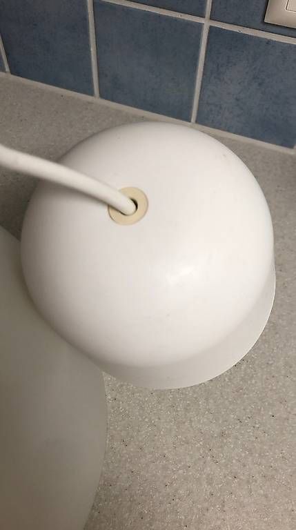 Paralumi: IKEA Lampenschirm, Birnenform weiss – Usato da Schaffhausen venduto da seb_jhm6 1
