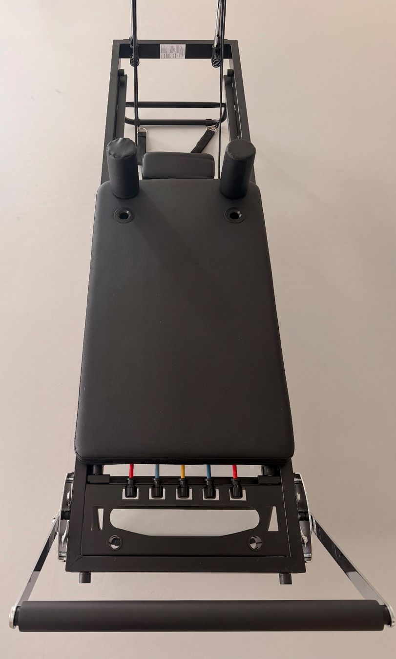 Aldi Hometrainer: Pilates Reformer  neu – einmal gebraucht – Nuovo (secondo la descrizione) da Teufen AR venduto da speedy950 5