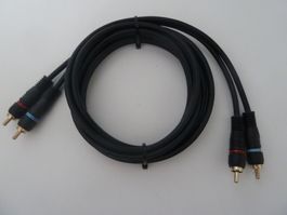 Chinch-Kabel  2m in guter Qualität