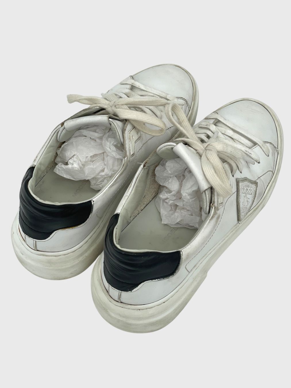 Chaussures femmes: Philippe Model Temple Low Top Sneaker EU 40 Weiß – D'occasion à Zürich par shoe_shop 3