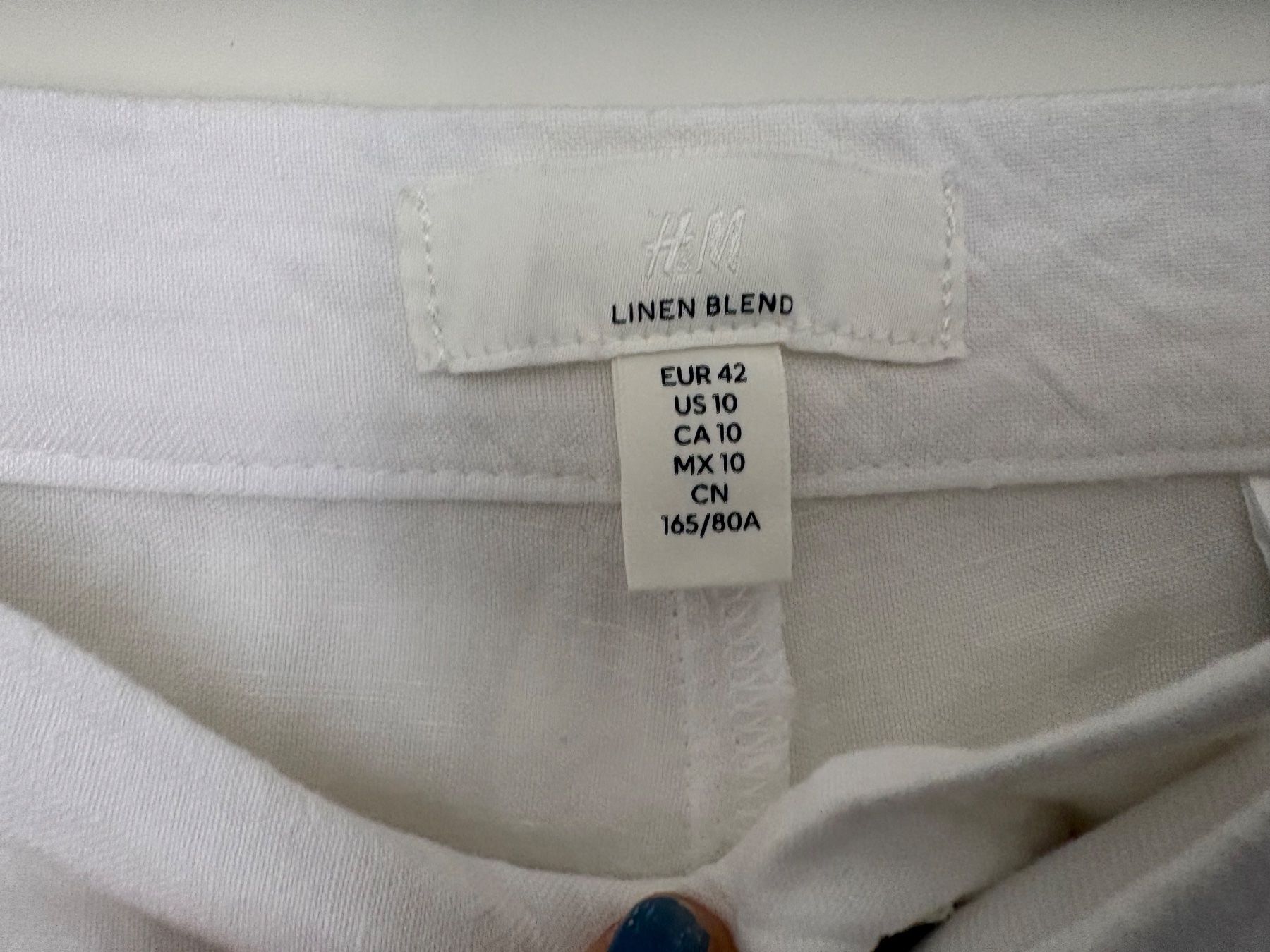 H&M Pantaloni: H&M Pants 53% Linen - Size 42 – Nuovo (secondo la descrizione) da Muzzano venduto da Sidney_3 1