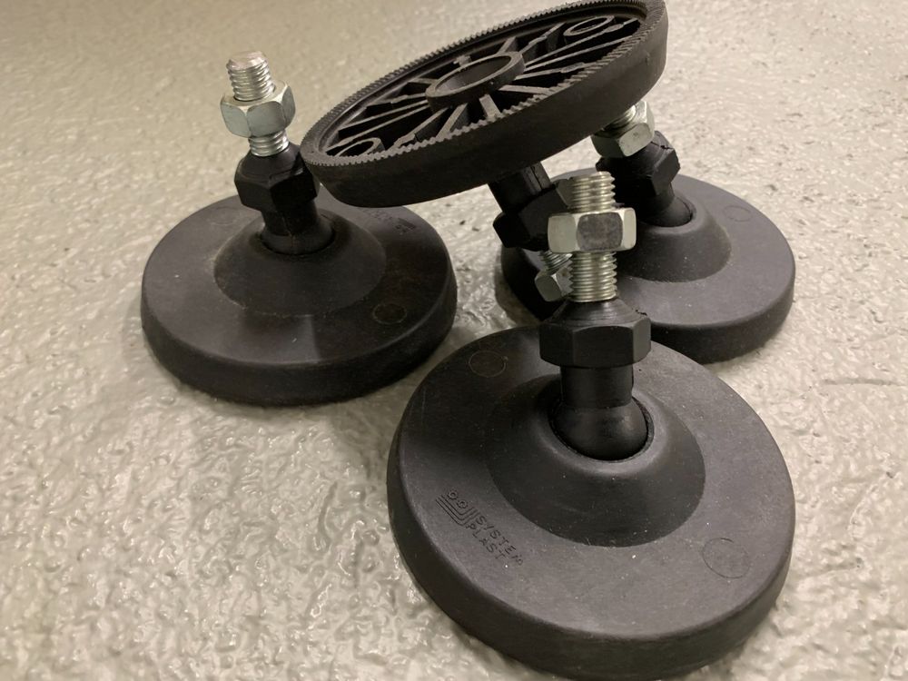 60-teiliges Nivellier-Set Für Hebebühnen - U-förmige Unterlegscheiben Aus Kunststoff