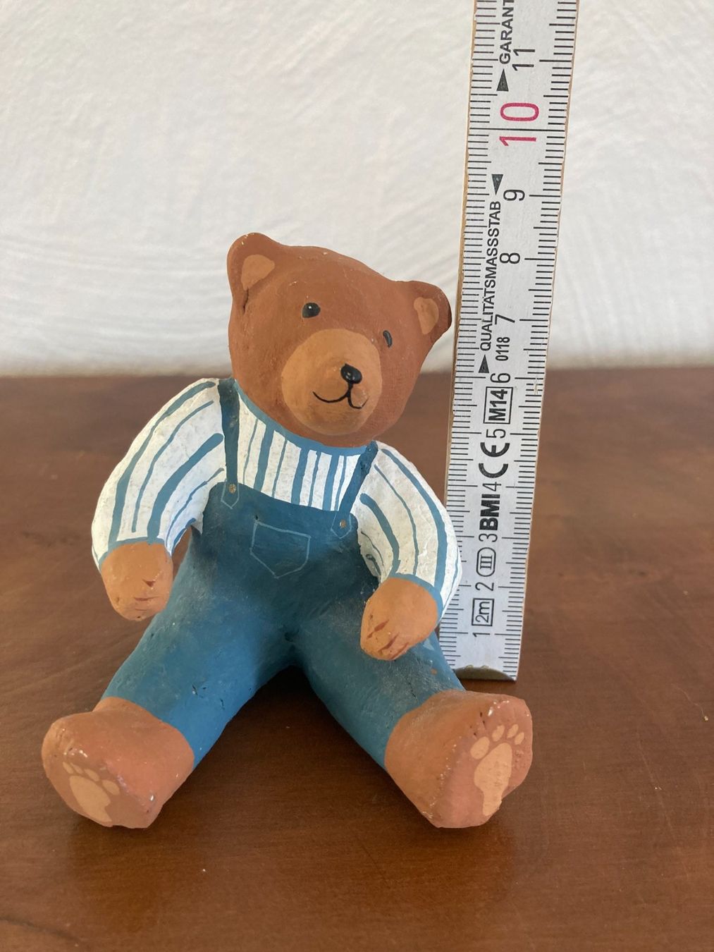 Statuette: Teddy Bär  Pappmache Vintage – Usato da Subingen venduto da ArtBead 7