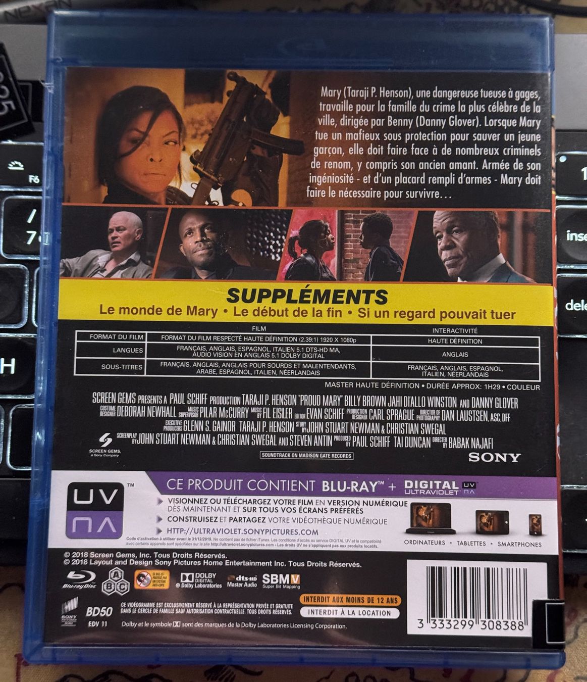 Tutti i DVDs: Proud Mary (2018) - Blu-ray – Usato da Semsales venduto da __Florian__ 2