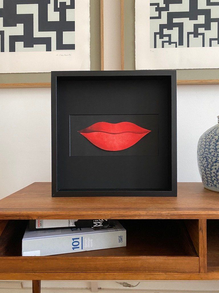 Gemälde: Peter Stämpfli: La Bouche – Gebraucht aus Basel von Kunstkontor