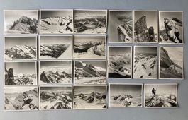 20 alte Bergfotos in original Verpackung von J. Lauri, Bern