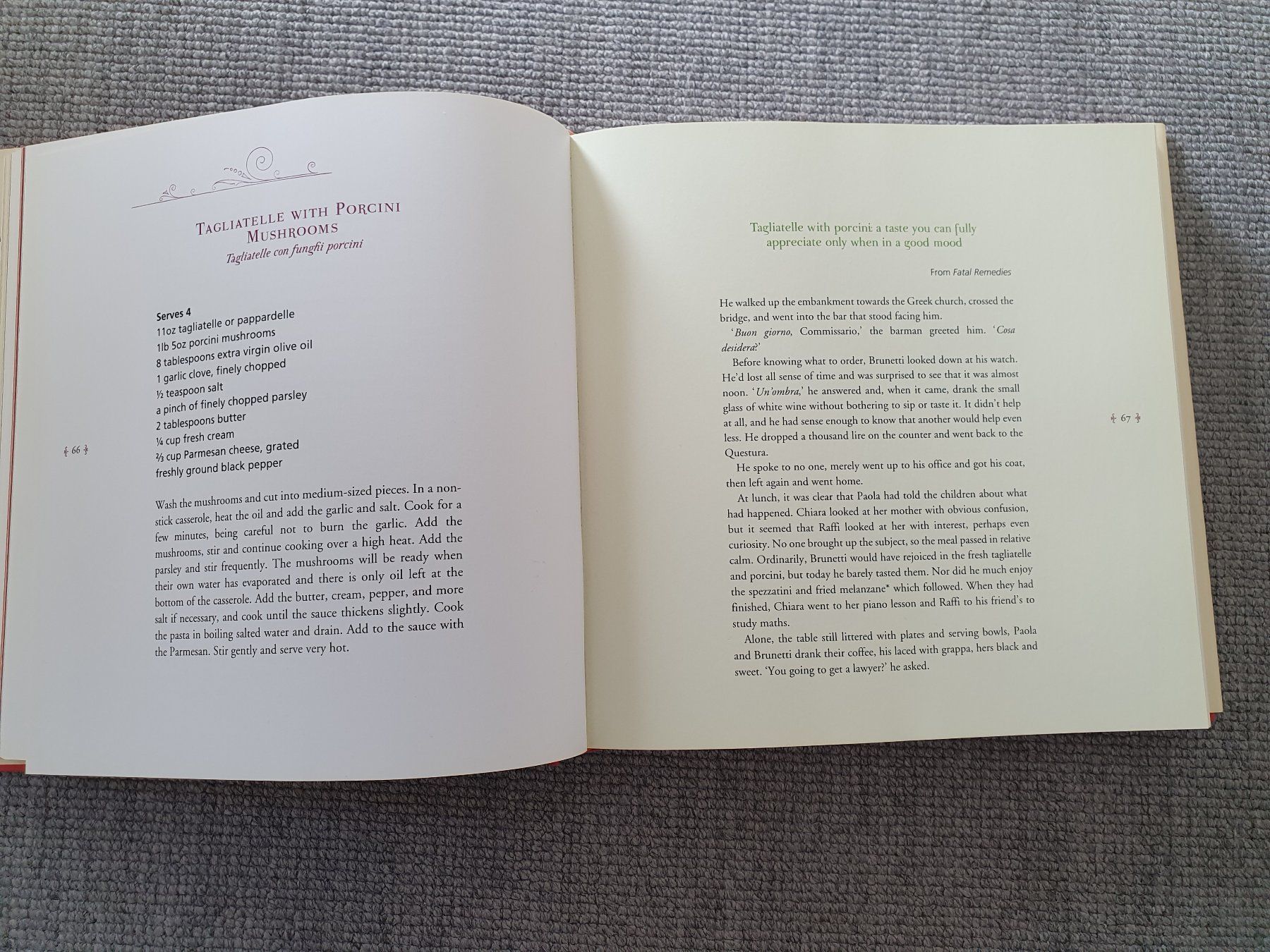 Libri: Brunetti's Cookbook/Roberta Pianaro+Donna Leon – Usato da Glattfelden venduto da sessa123 2
