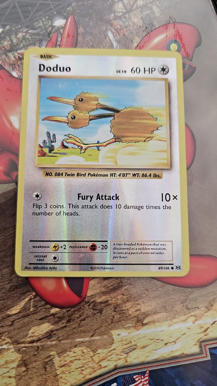 Pokémon Carte collezionabili: Pokemon Karte: Doduo - 2016 reverse holo – Usato da suhr venduto da m1a1