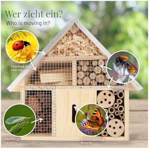 Alveari: Insektenhotel Naturholz – Nuovo e nell'imballaggio originale da Hundwil venduto da tec_mm27 3