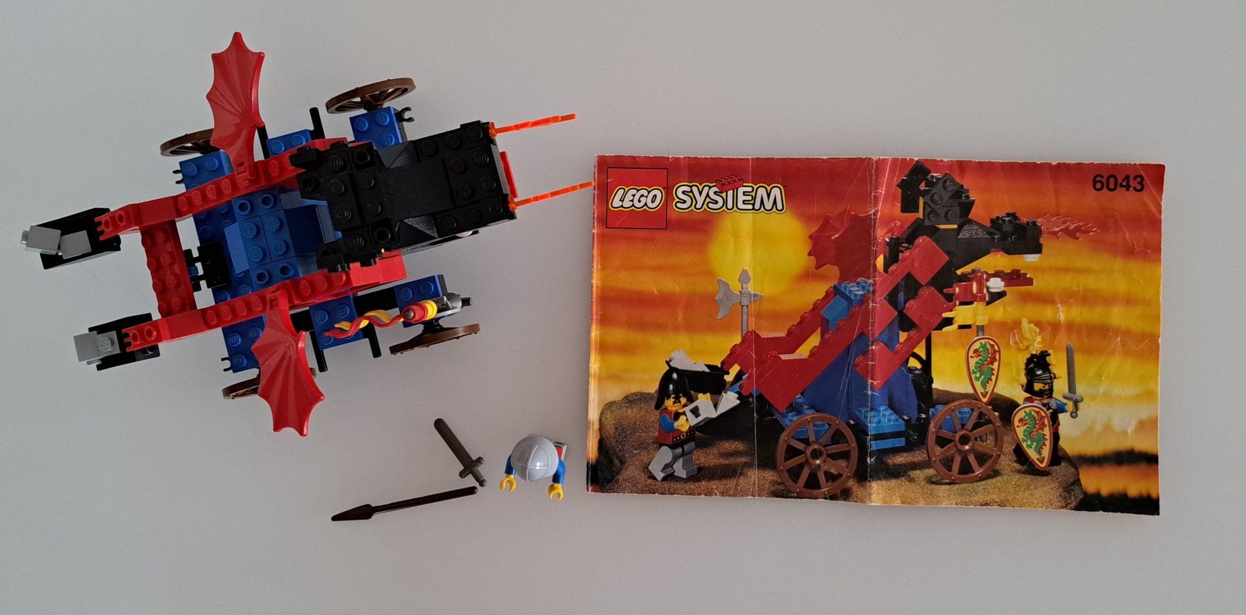 Lego Spielzeuge: Lego Set 6043 Castle Drachenverteidiger – Gebraucht aus Langendorf von thesi246