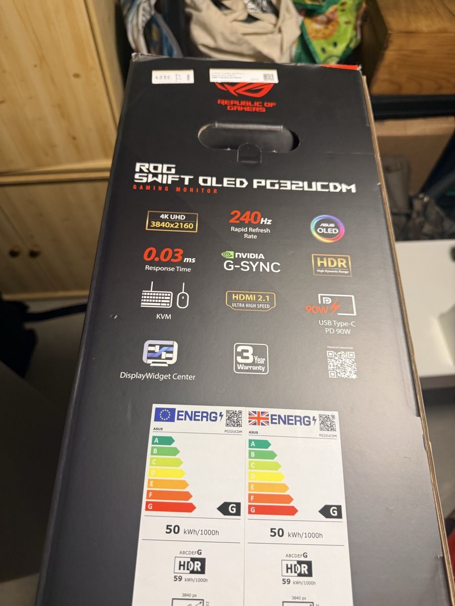 Asus Monitore: ASUS rog Swift oled PG32UCDM – Gebraucht aus Pomy von Asw.luxury 6