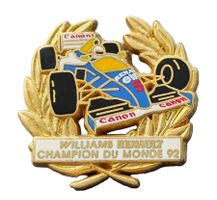 U562 Pin RENAULT Formel 1 Auto Williams Champion du Monde 92