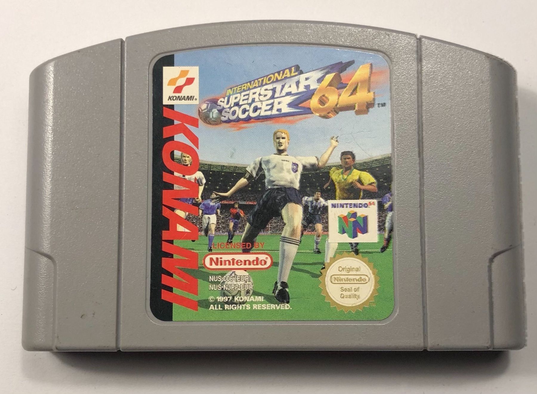 Nintendo Spiele: International Superstar Soccer 64 N64 – Gebraucht aus Kestenholz von Naruto_01