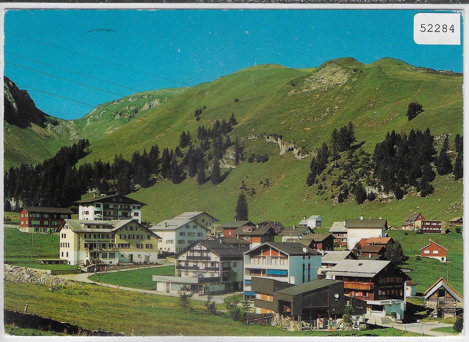 Cartoline postali: Stoos - Dorfansicht – Usato da Ettingen venduto da Kartenplanet