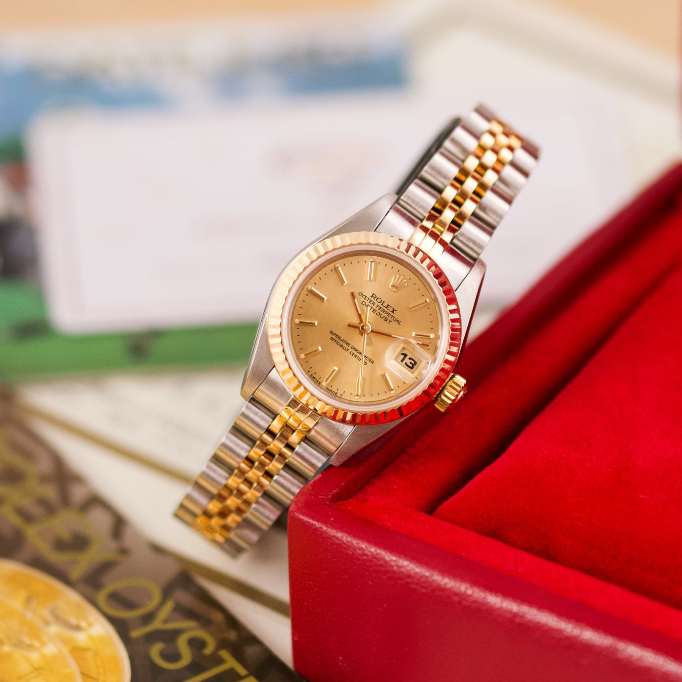Rolex Uhren: Rolex Datejust 26 / 69173 / 2000 / Full Set – Gebraucht aus Luzern von PrimeSwissTime 1