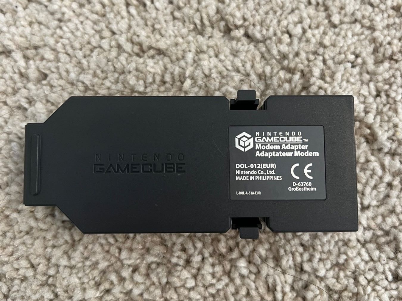 Nintendo Konsolen: Original Nintendo GameCube Modem Adapter mit OVP – Gebraucht aus Winkel von  2