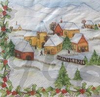 Serviette winterdöfli (w213)