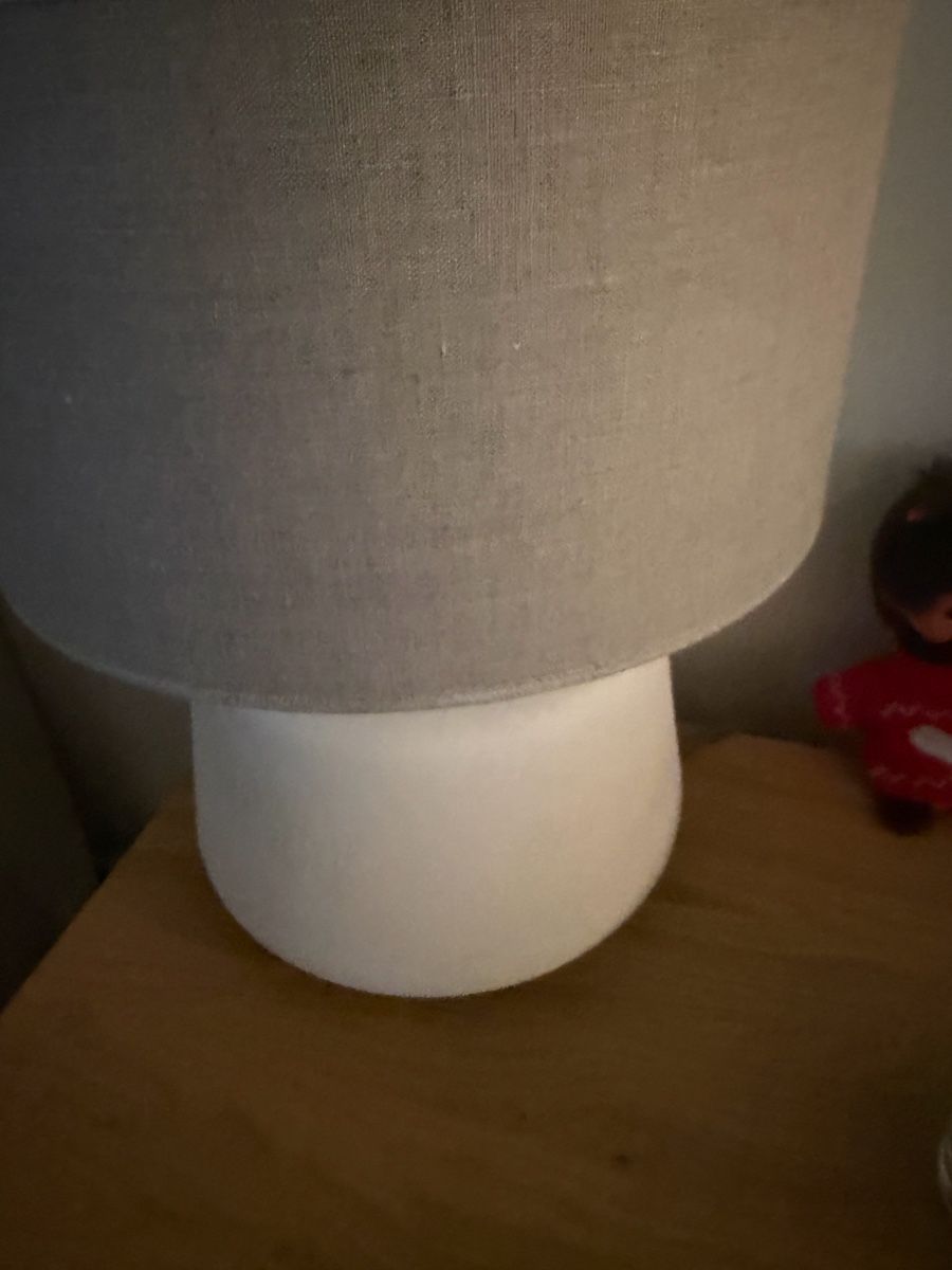 Lampen: Table Lamps with Textured Fabric Shade – Gebraucht aus Zürich von catfuso 2