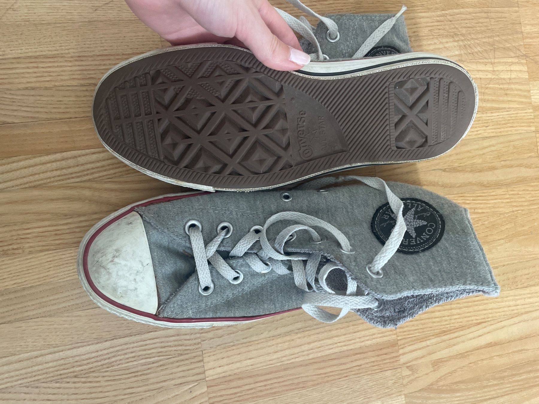 Converse Scarpe da uomo: Graue Converse All Stars High – Usato da Männedorf venduto da ali_5krk 2