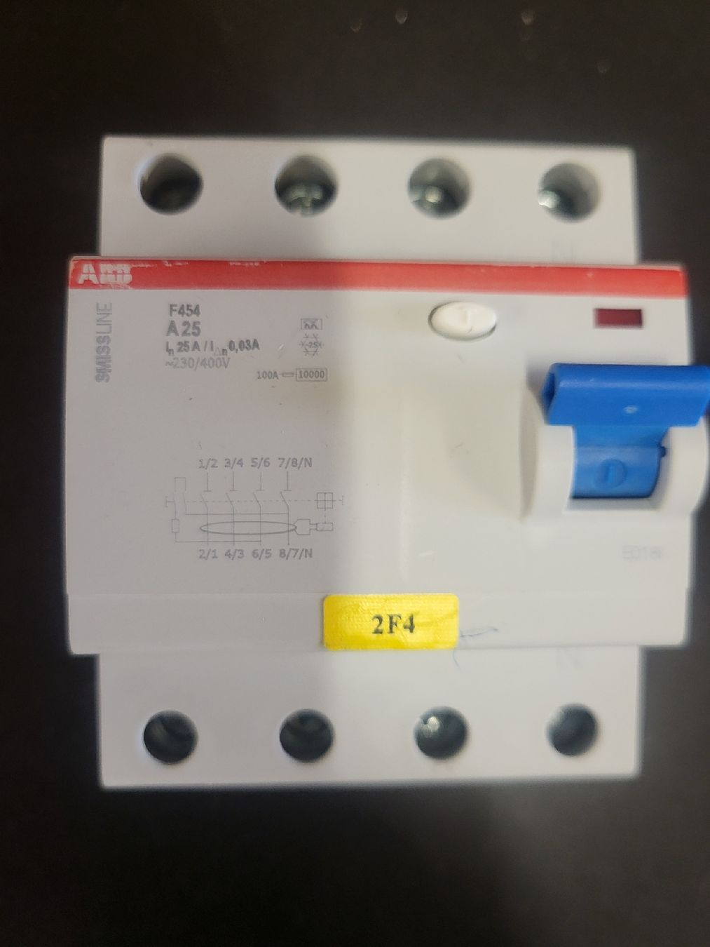 ABB Schalter: FI ABB, 30mA, 25A, 3LN – Gebraucht aus Alpnach Dorf von str_jdw2