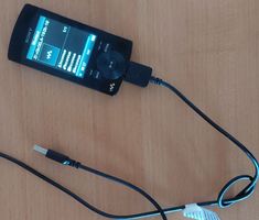 Lecteur  Sony Walkman noir bon état