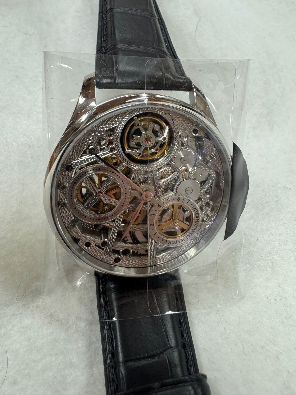 IWC Uhren: IWC PORTUGIESER TOURBILLON PLATIN – Neu (gemäss Beschreibung) aus Schaffhausen von JohnT2