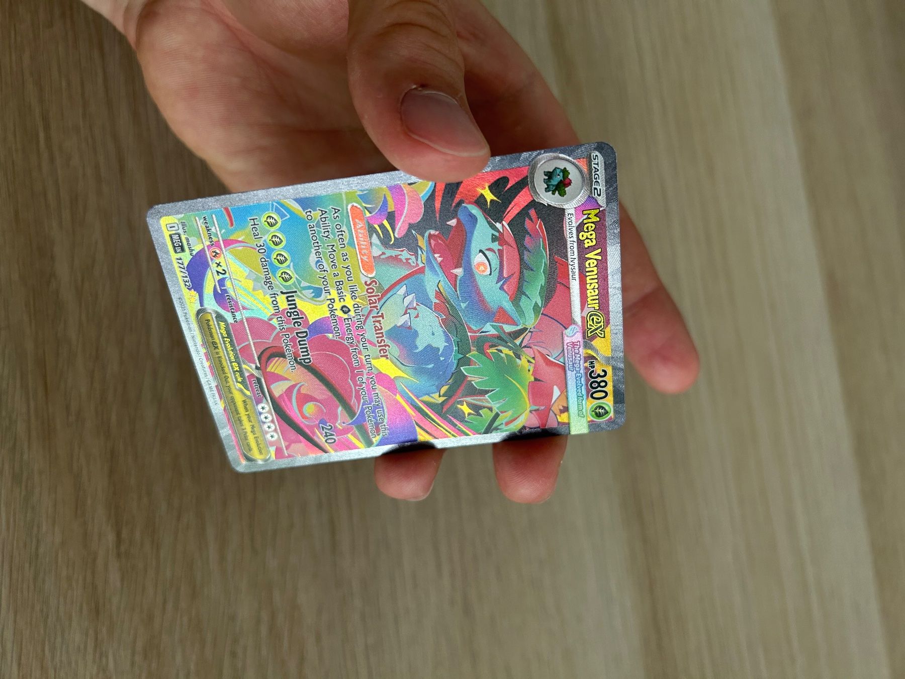 Pokémon Sammelbilder & Trading cards: Mega venusaur ex 177/132 MEG – Neu (gemäss Beschreibung) aus Fribourg von Arthur_4 4