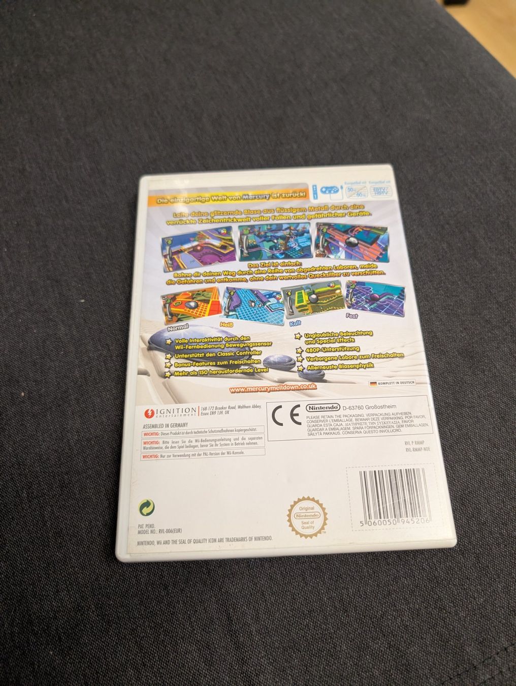 Giochi: Mercury meltdown revolution Nintendo Wii – Usato da Giubiasco venduto da Ticinerd 1