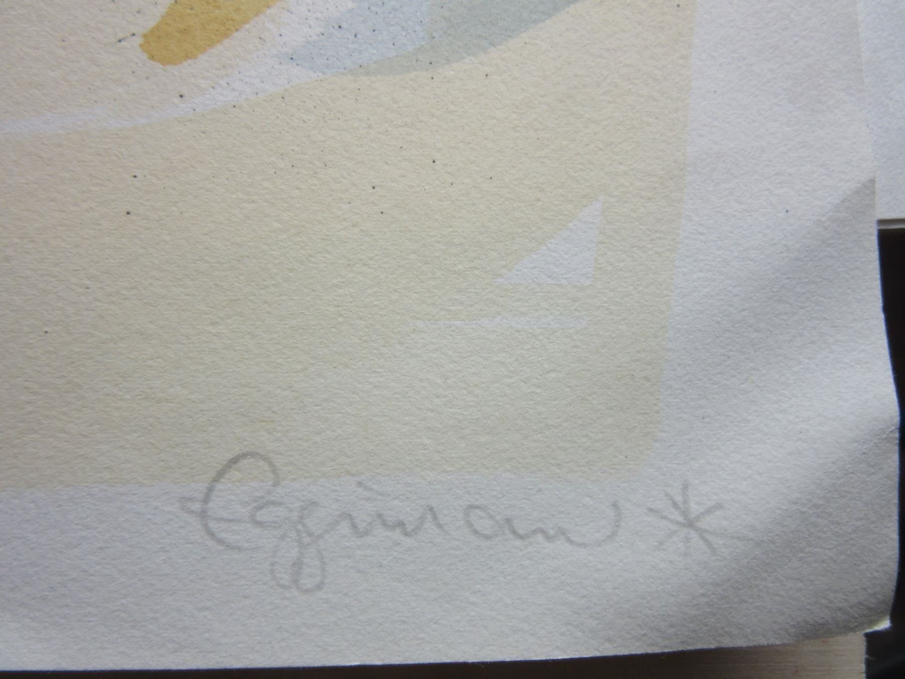 Grafiken & Lithographien: FRED F. EGGIMANN LITHOGRAPHIE SIGNIERT NUMMERIERT – Gebraucht aus Gersau von grafik-kunst 1