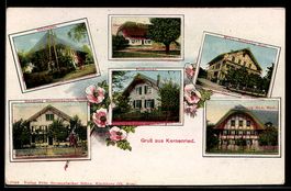AK Kernenried, Gasthof zum Löwen, Mühle von Buri, Schule, Ge