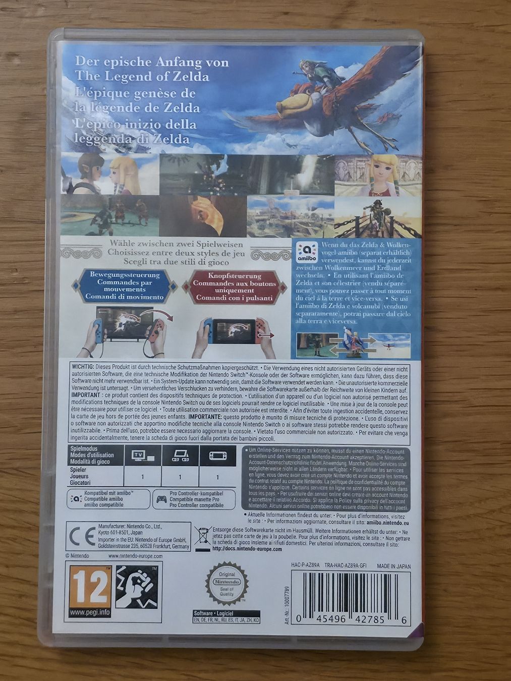 Nintendo Giochi: Zelda Skyward HD - Nintendo Switch  – Usato da Zürich venduto da jabo22 1