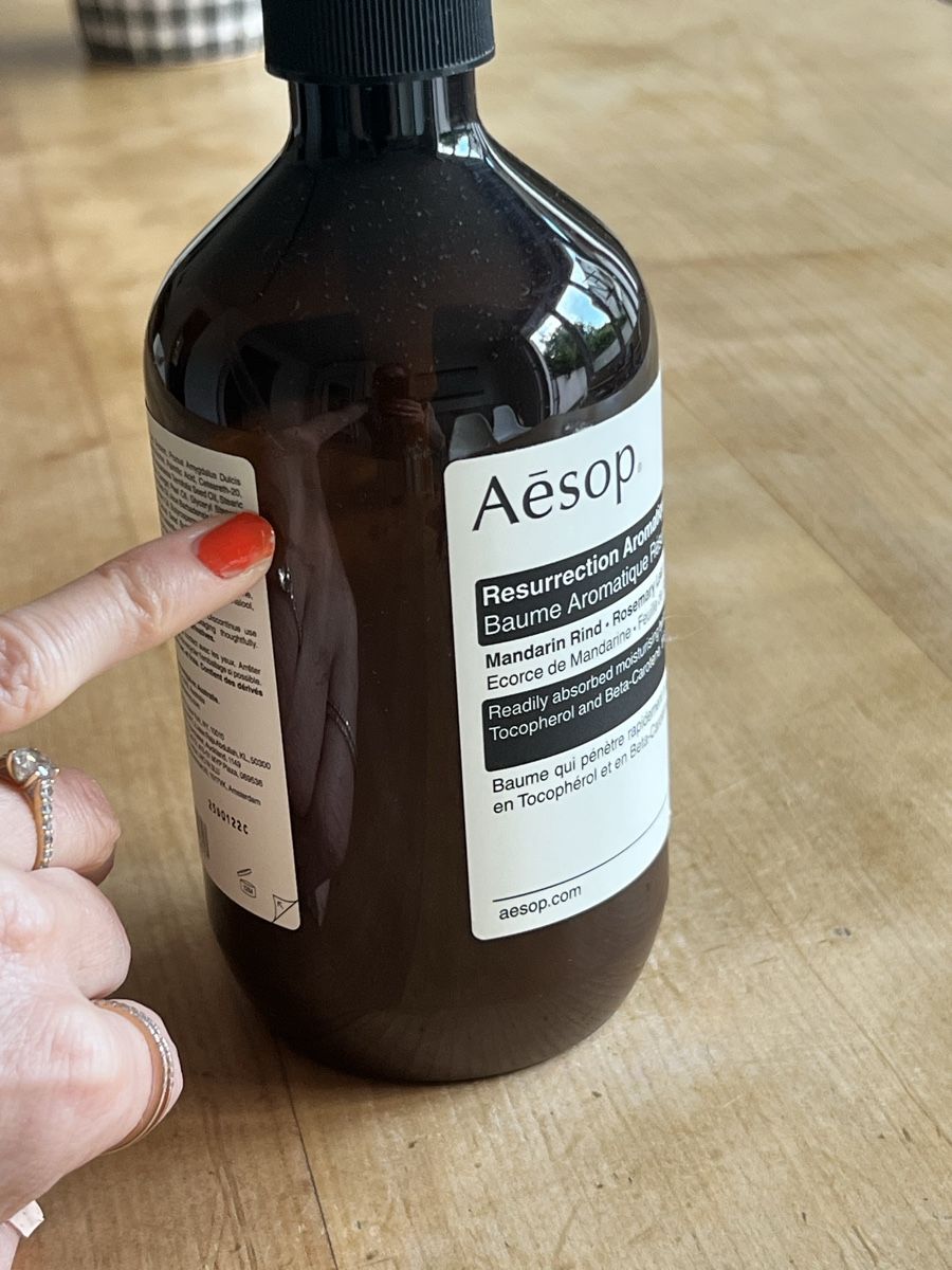 Aesop Idratazione: Aesop Resurrection Hand Balm – Usato da Zürich venduto da panka01 3