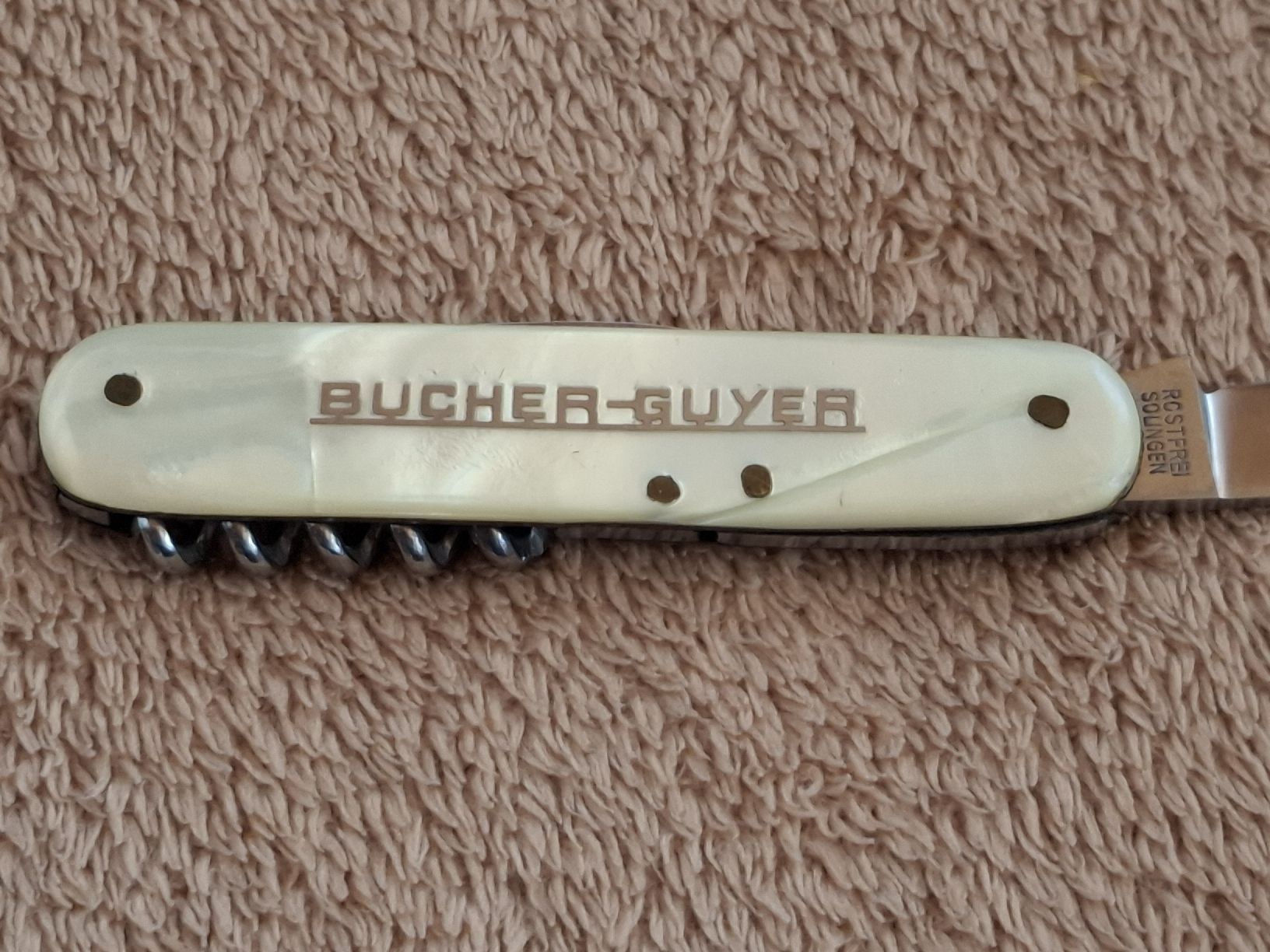 Solingen Taschenmesser:  Taschenmesser Solingen Perlmutmuster  – Gebraucht aus Riniken von bro_slk8 3