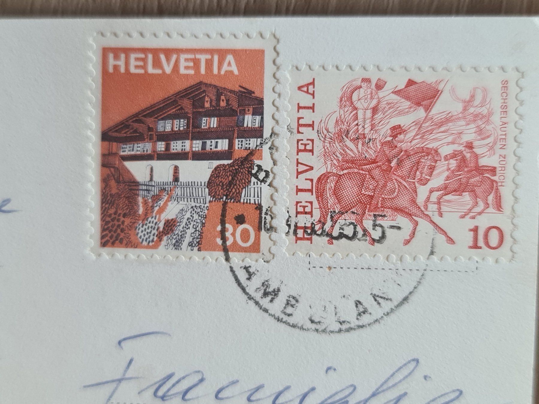Cartoline postali: Ansichtskarte Luino Schweiz – Usato da Dintikon venduto da Vexi 1