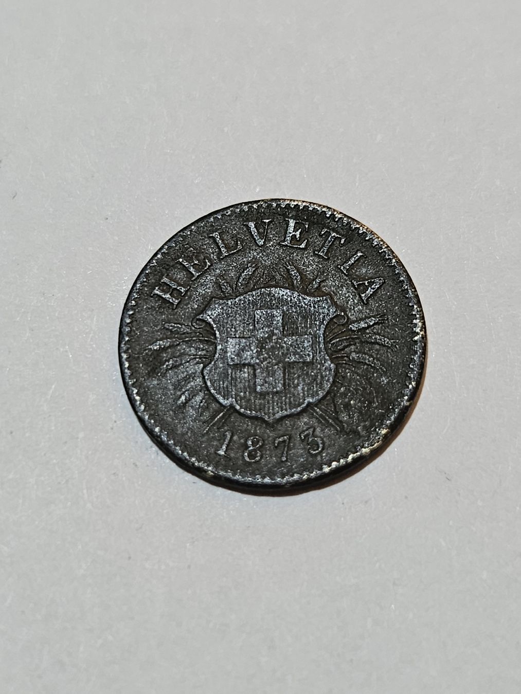 Tutti le monete: 5 Rappen 1873 – Usato da Pfäffikon ZH venduto da Melibol