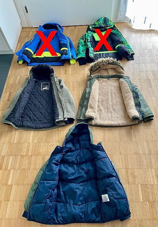 Giacche & Cappotti: verschiedene Winterjacke Grösse 140 – Usato da Zürich venduto da giovannisp 2