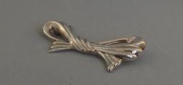 Schleifen Brosche 925 Silber