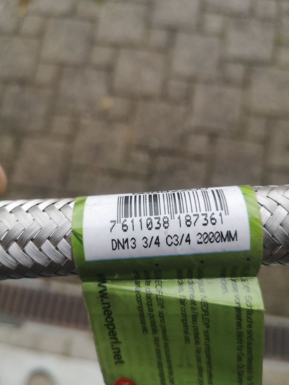 Tubi & Tubi flessibili: Wasserschlauch 3/4 Zoll 2m – Nuovo e nell'imballaggio originale da Lostorf venduto da rubileo 2