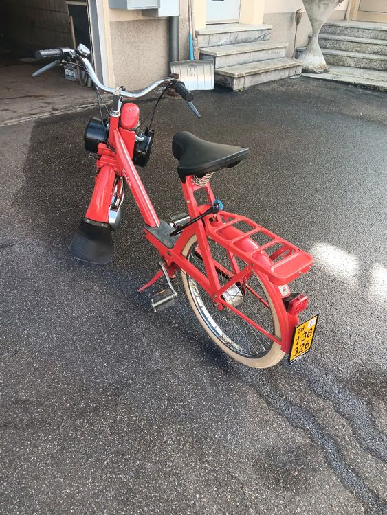 Solex Ciclomotori: Rotes  Velosolex 3800 zu verkaufen ab MFK 8.2024 – Usato da Büsserach venduto da Schrotti19548 3