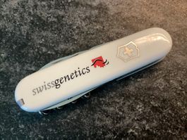 Victorinox Sackmesser "SWISSGENETICS“ Rindviehgenetik neuw.