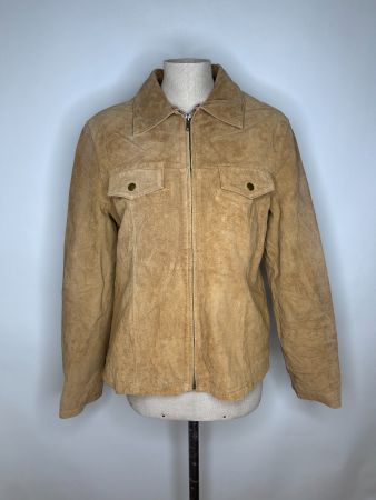 Vintage Wildleder Jacke