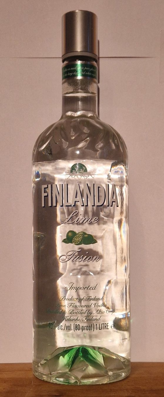 Spirituosen: Finlandia Lime Vodka 100cl 37.5 %Vol. – Neu und originalverpackt aus St. Gallen von Swissman69
