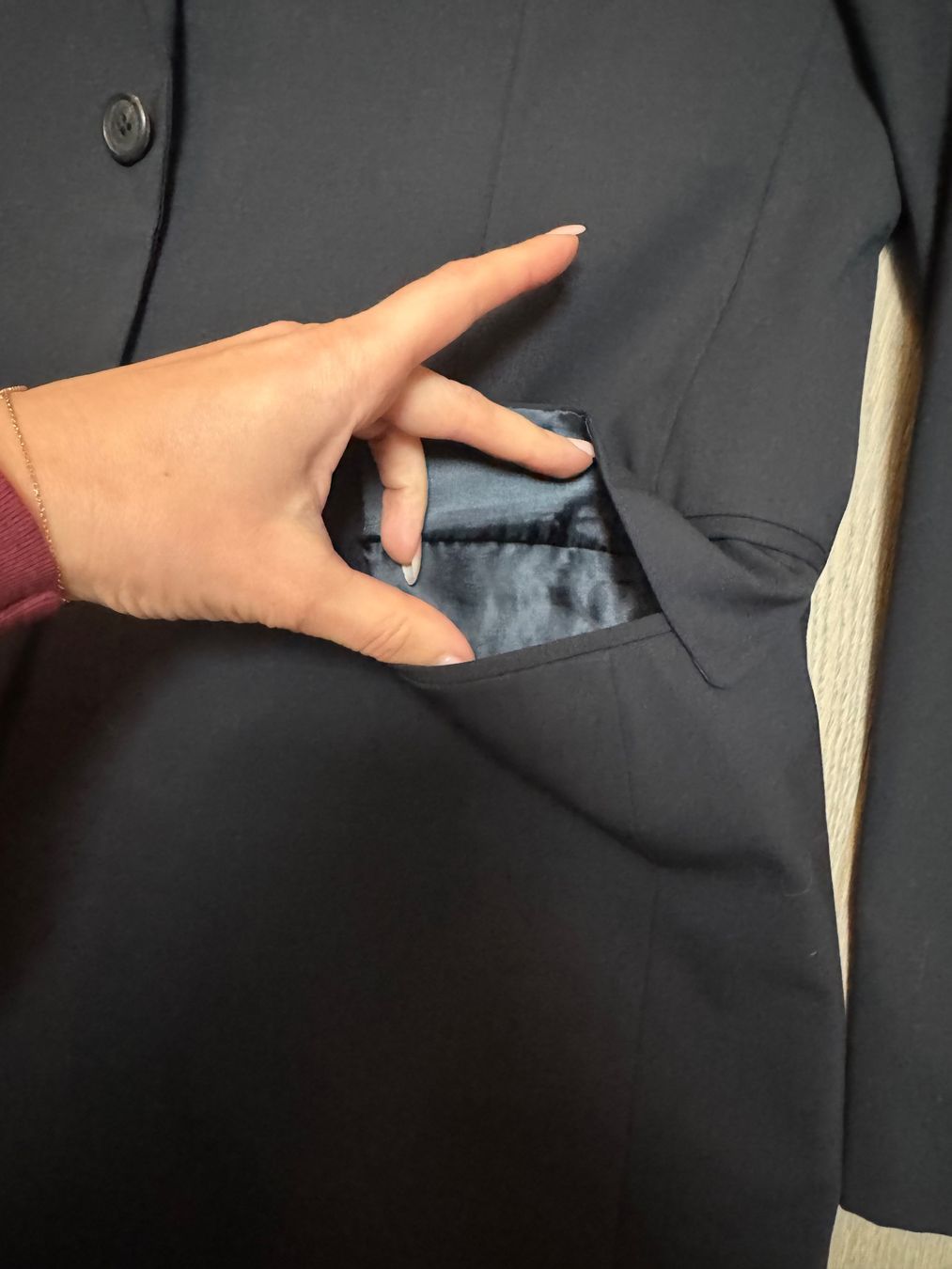 Prada Completi: Herren Prada Blazer in Dunkelblau – Usato da Meilen venduto da Emma_321 2